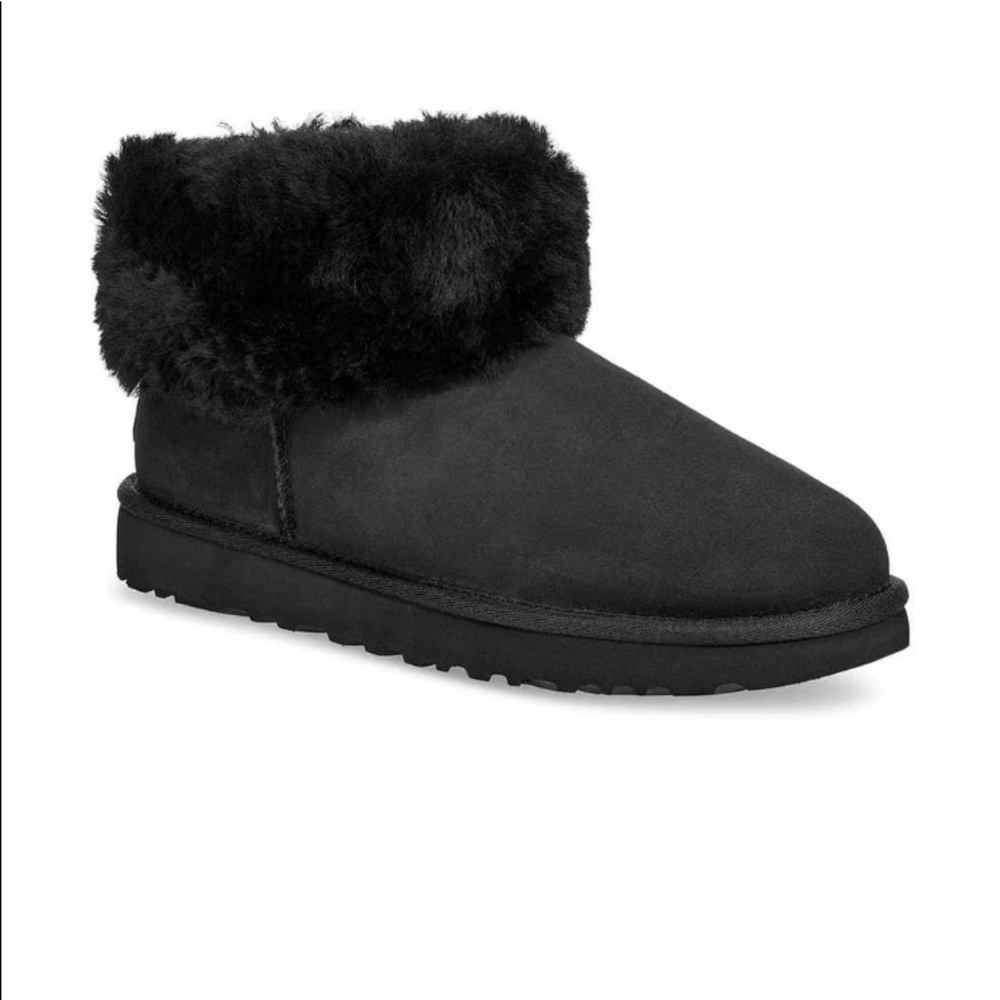 Black UGG booties (GREAT CONDITION)